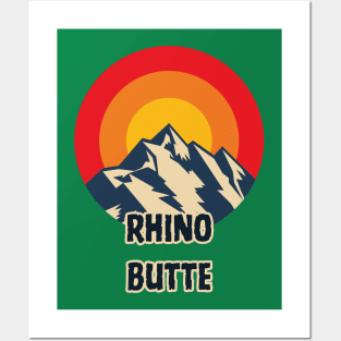 Rhino Butte Posters and Art